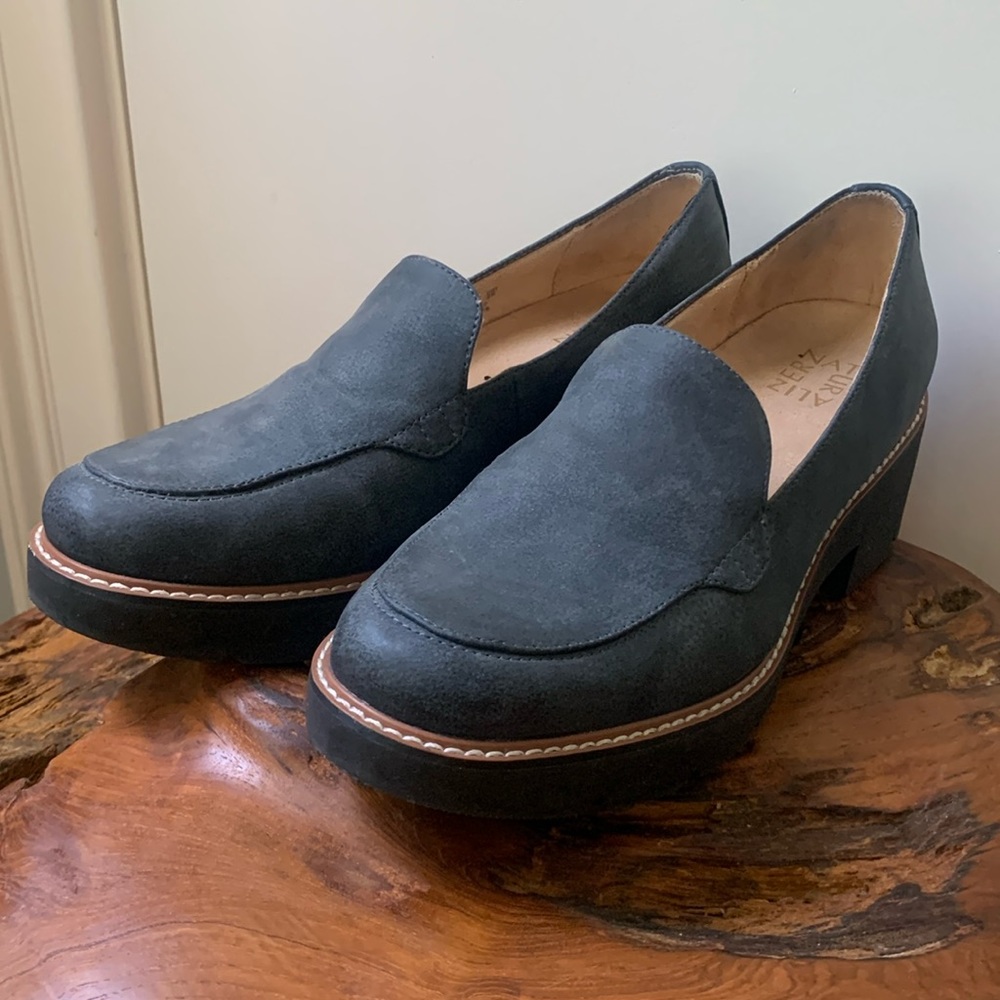 EUC Naturalizer Darry Lug Sole Loafer